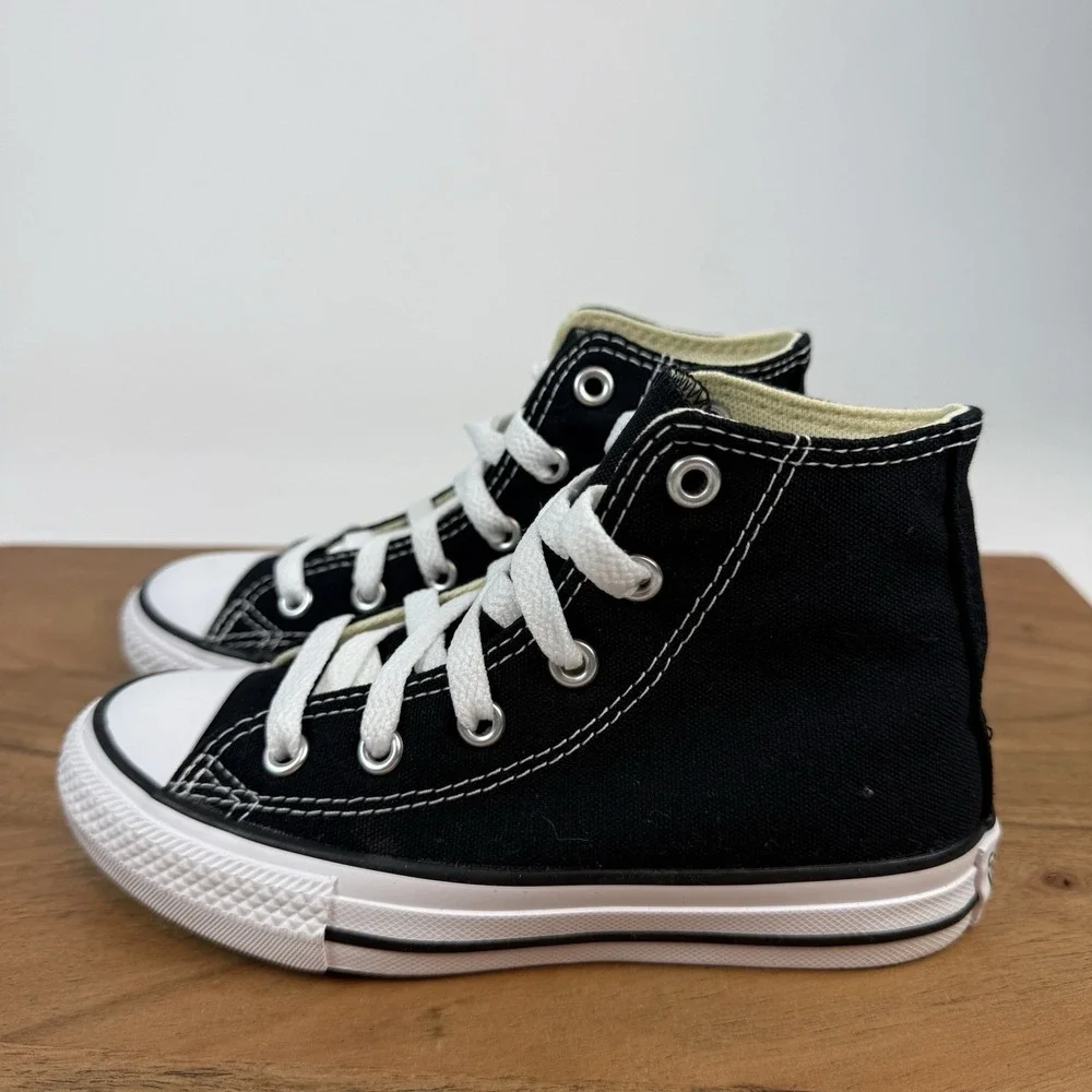 New Little‎ Kids Converse Chuck Taylor All Star High Black Sneaker Sz 12 C